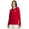 Sudadera Liverpool FC Fanswear 2023-2024 Mujer Gym Red-White