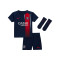 Conjunto Nike Paris Saint-Germain FC Primeiro Equipamento 2023-2024 Bebé