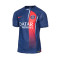 Camiseta Paris Saint-Germain Primera Equipación Authentic 2023-2024 Midnight Navy-University Red