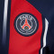 Camiseta Paris Saint-Germain Primera Equipación 2023-2024 Mujer Midnight Navy-University Red