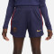 Pantalón corto Paris Saint-Germain FC Training 2023-2024 Mujer Blackened Blue-Red-Gold