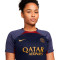 Camiseta Paris Saint-Germain FC Training 2023-2024 Mujer Blackened Blue-Red-Gold