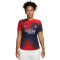 Camiseta Paris Saint-Germain FC Pre-Match 2023-2024 Mujer Midnight Navy-University Red