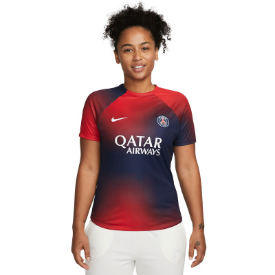 Camisola Paris Saint-Germain FC Pre-Match 2023-2024 Mujer