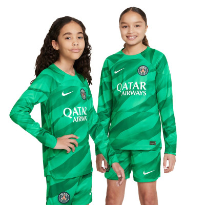 Kids Paris Saint-Germain FC Goalkeeper Home Jersey 2023-2024 Jersey