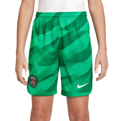 Kids Paris Saint-Germain FC Goalkeeper Home Kit Shorts 2023-2024 Shorts