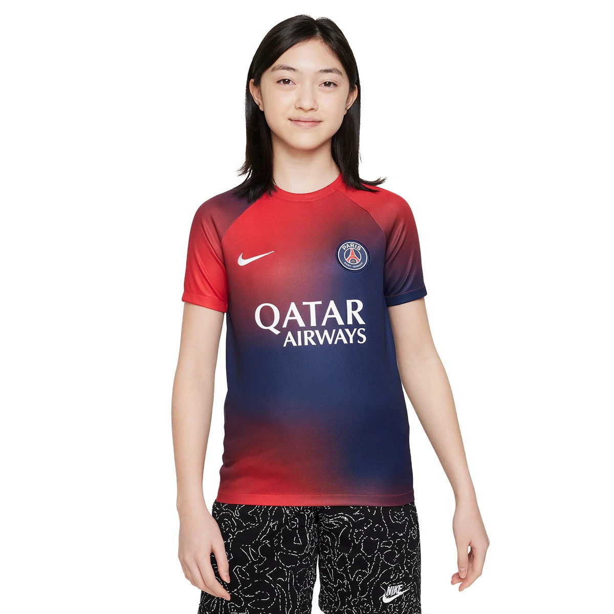 Camiseta Nike PSG niño 2023 2024 DF Stad azul marino