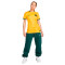 Camiseta Australia Primera Equipación Stadium Mundial Femenino 2023 Mujer Varsity Maize-Pro Green
