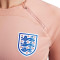 Sudadera Inglaterra Training Mundial Femenino 2023 Mujer Rose Whisper-Gym Blue-White