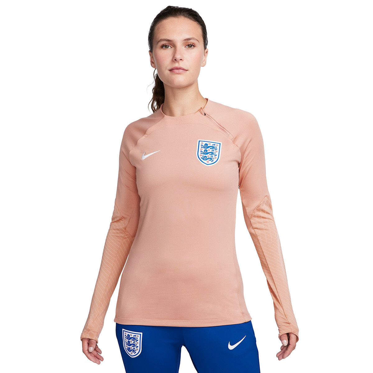 apparatus spy Intimate Felpa Nike Inghilterra Training Mondiale Femminile 2023 Donna Rose  Whisper-Gym Blue-White - Fútbol Emotion