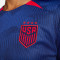 Camiseta Estados Unidos Segunda Equipación Stadium Mundial Femenino 2023 Mujer Hyper Royal-Loyal Blue-Speed Red