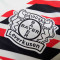 Camiseta Bayer Leverkusen Segunda Equipación 2023-2024 Niño Northern Droplet-Caviar-Scarlet