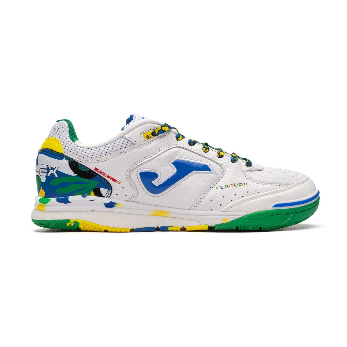 Futsal shoes Top Flex Rebound 24 Ferrão indoor white green