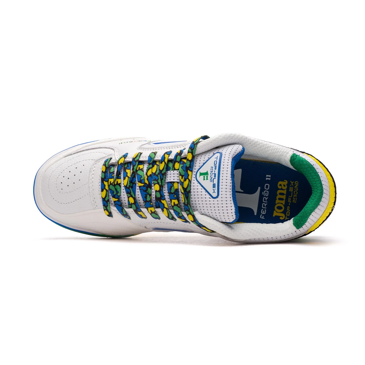 Futsal shoes Top Flex Rebound 24 Ferrão indoor white green