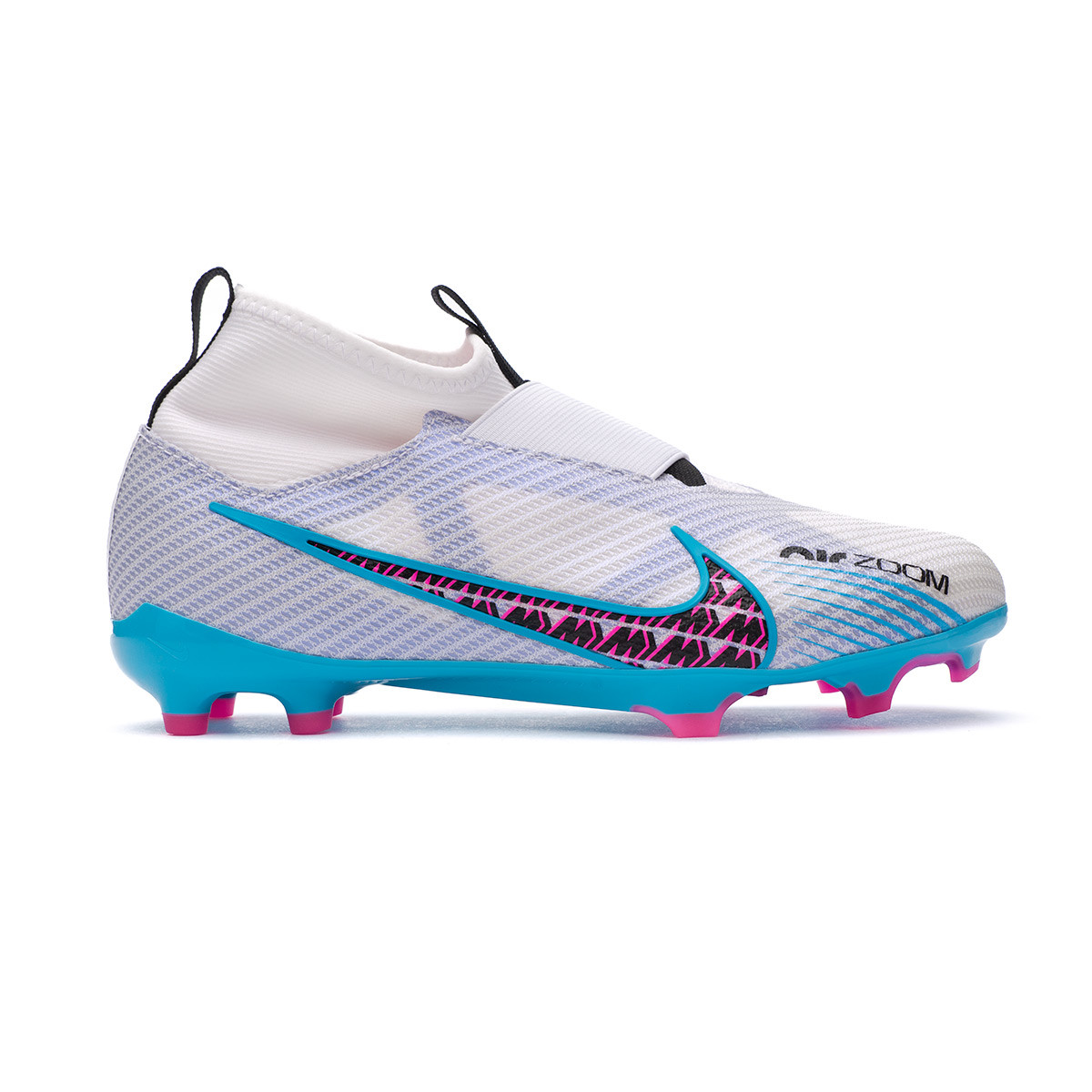 Cuadrante meditación pago Bota de fútbol Nike Air Zoom Mercurial Superfly 9 Pro FG Niño White-Baltic  Blue-Pink Blast - Fútbol Emotion
