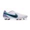 Bota Tiempo Legend 9 Academy FG/MG White-Black-Baltic Blue