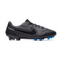 Tiempo Legend 9 Elite AG-Pro Czarny-Ciemny Smoke Grey-Summit Biały