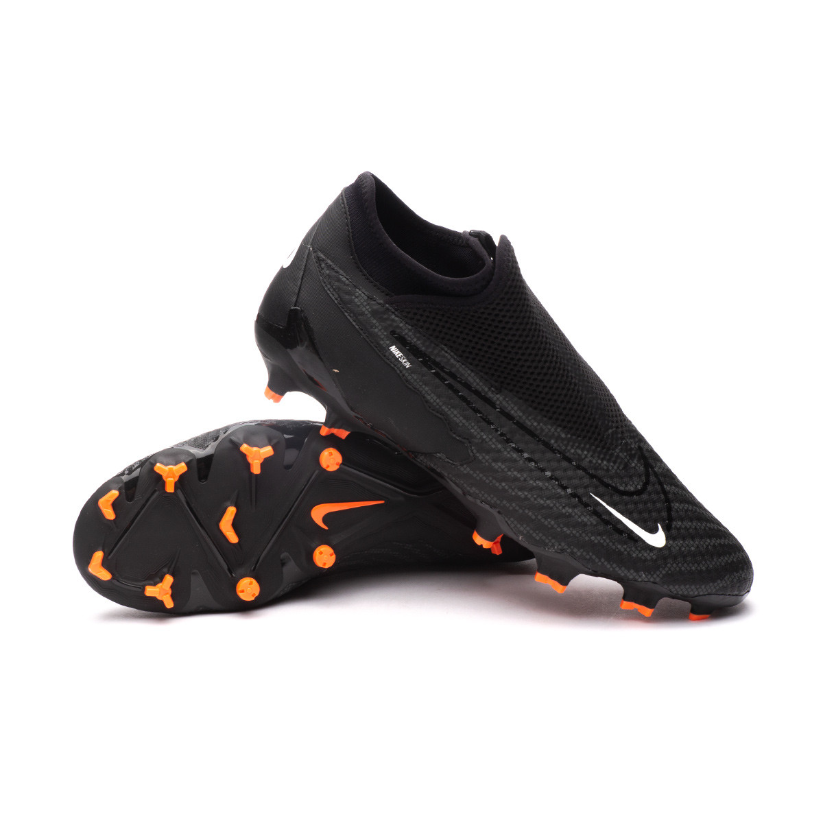 Bota de fútbol Nike Phantom GX Academy DF FG/MG Black-Summit White-Dark ...