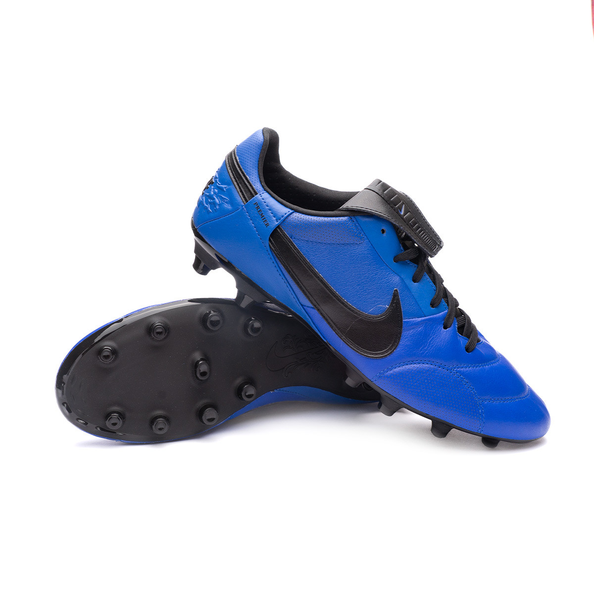 Bota de fútbol Nike Premier FG Hyper Royal-Black - Fútbol Emotion