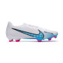 Air Zoom Mercurial Vapor 15 Academy FG/MG White-Baltic Blue-Pink Blast-Black