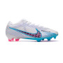 Air Zoom Mercurial Vapor 15 Elite FG White-Baltic Blue-Pink Blast
