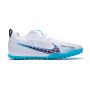 Air Zoom Mercurial Vapor 15 Pro Turf White-Baltic Blue-Pink Blast-Black