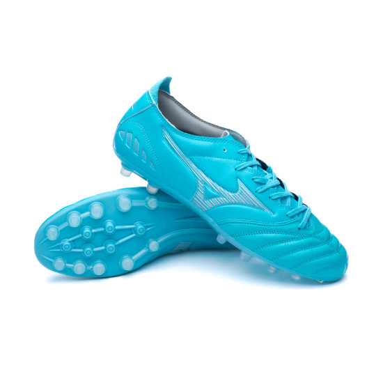 Football Boots Mizuno Morelia Neo III Pro AG Blue Futbol Emotion