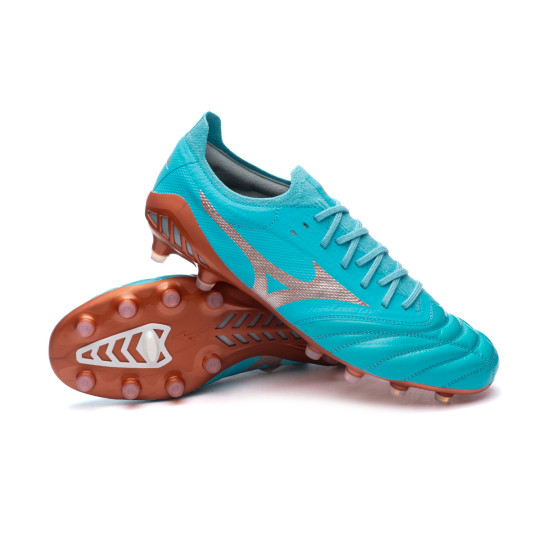 Football Boots Mizuno Morelia Neo Iii Beta Elite Md Blue Futbol Emotion