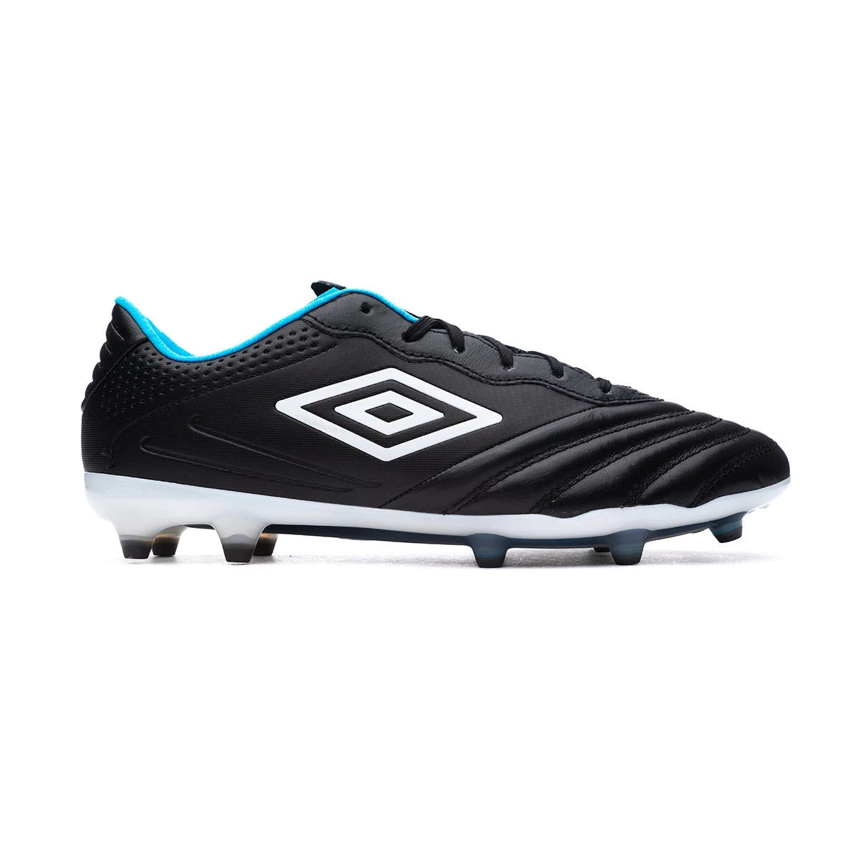 Football Boots Umbro Umbro Tocco III Pro FG Black White Malibu Blue Futbol Emotion