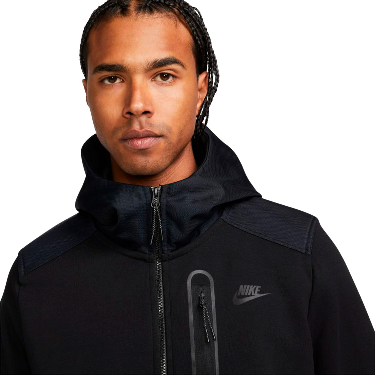 Chaqueta Nike Tech Fleece Black-Black-Black - Fútbol Emotion