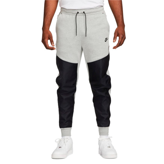 Pantalon Nike Sportswear Tech Fleece Gris Heather-Noir-Noir