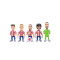 Action Figures Minix Pack (7 cm)