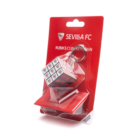 Llavero Balón Sevilla Fútbol Club | Accesorio Para Llaves De Fan Del Sevilla FC
