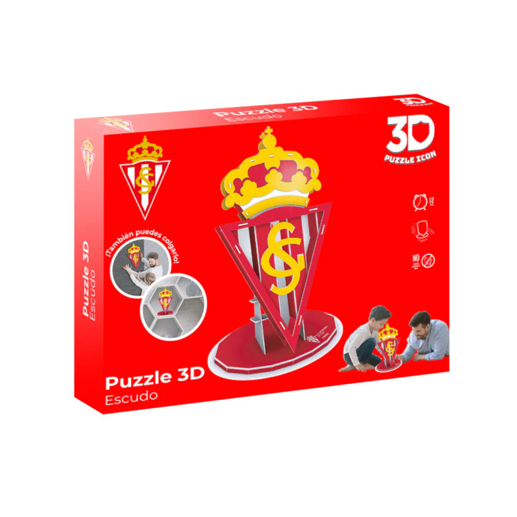 banbo-toys-puzzle-escudo-3d-real-sporting-de-gijon-rojo-0