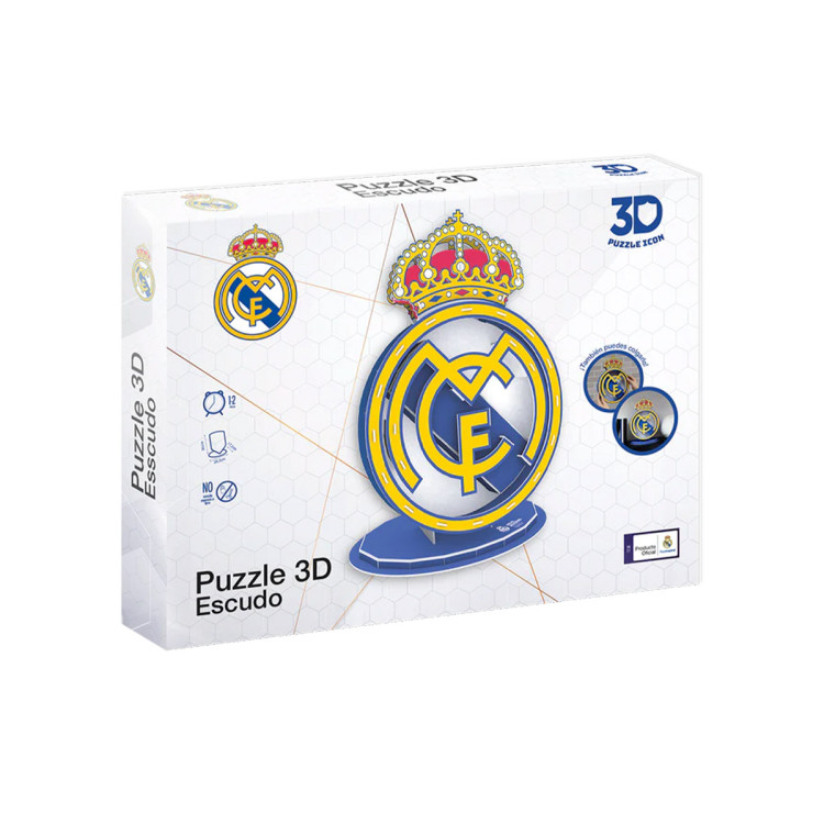 Real Madrid CF Puzzle Escudo 3D