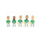 Pack de Muñecos Minix (7 cm)