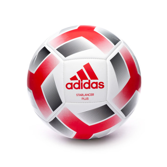Ball adidas Starlancer Plus White Red Black Futbol Emotion