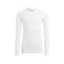 Techfit Warm Tee m/l Niño-White