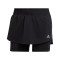 Falda 2 en 1 Running 3 Stripes