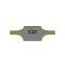 Red Goalshot (7,32 M X 2,44 M) - Official Size Goal Grey-Yellow