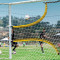 Red Goalshot (7,32 M X 2,44 M) - Official Size Goal Grey-Yellow