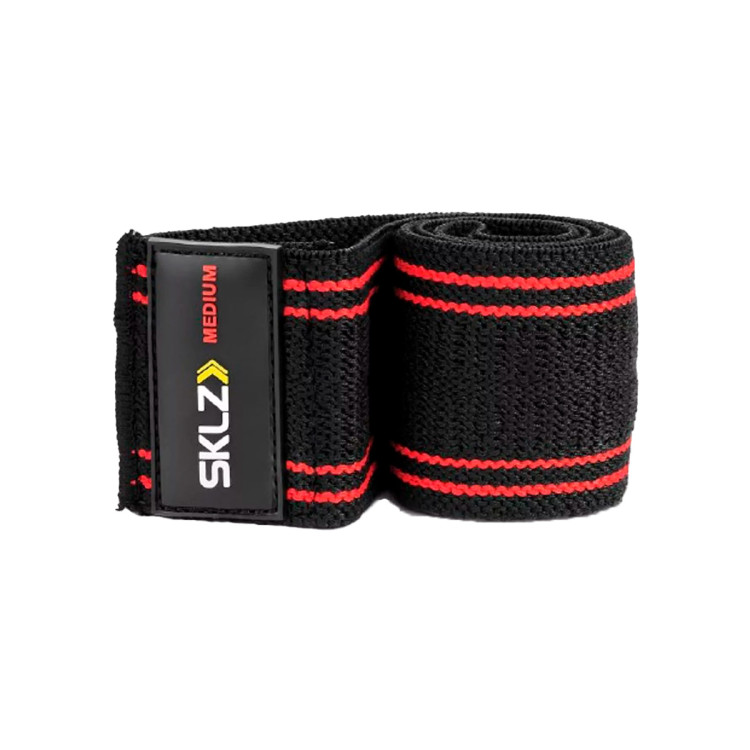 sklz-banda-pro-knit-mini-band-medium-black-red-0