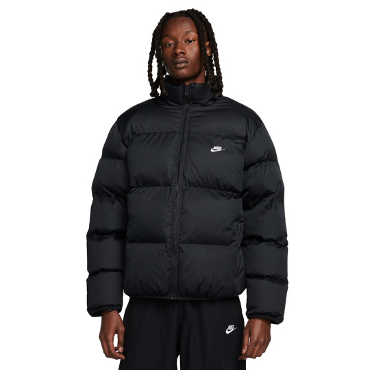 Coat Nike Sportswear Club Puffer Black-White - Fútbol Emotion