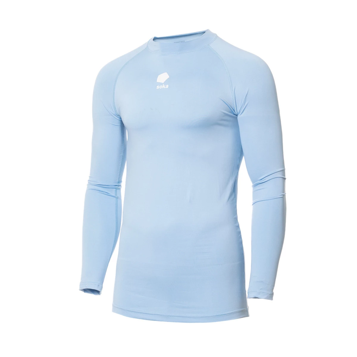 Soka - T-Shirt Primeira Camada Soul m/l Criança, Hombre, Sky Blue, 164 cm