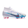 Air Zoom Mercurial Superfly 9 Pro FG White-Baltic Blue-Pink Blast