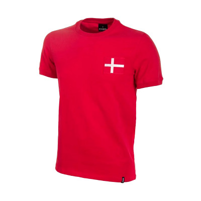 Camiseta Denmark 1970s Retro Football