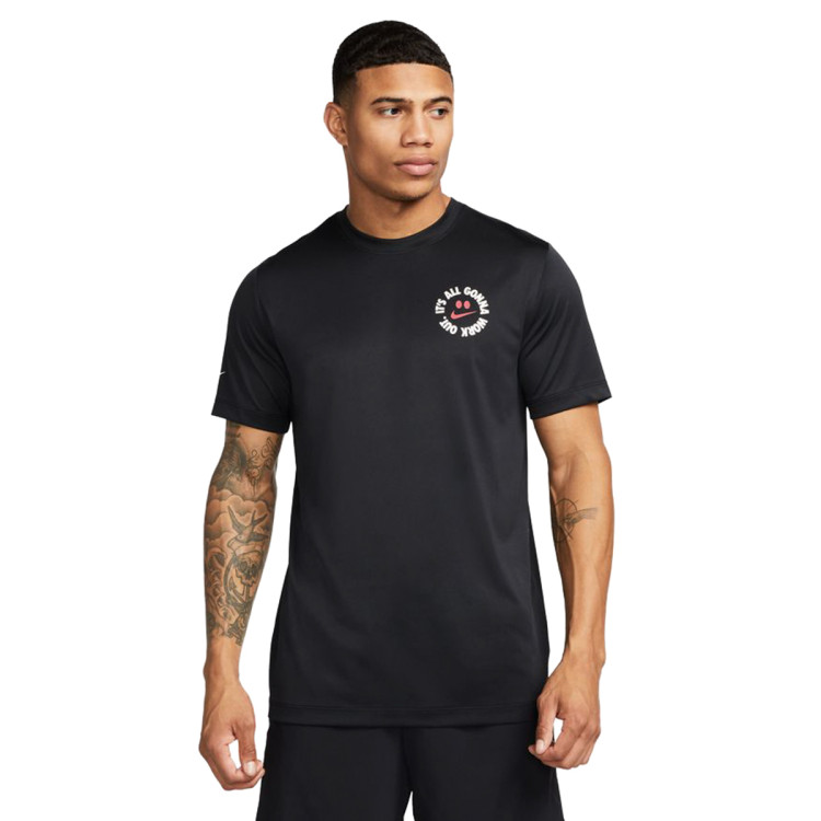 Camiseta Nike DriFit Humor Black Fútbol Emotion