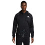 Therma-Fit Fleece Fitness Hoodie-Black-Summit White