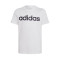 Camiseta Essentials Linear Niño White-Black