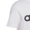Camiseta Essentials Linear Niño White-Black